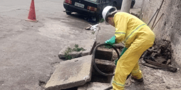 Prefeitura desobstrui bocas de lobo na região do Taboão